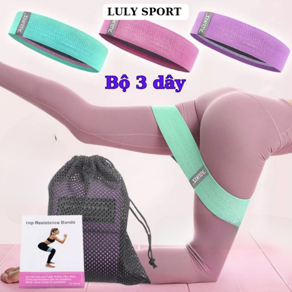 Dây Kháng Lực LULY SPORT Tập Mông Đùi  Aolikes