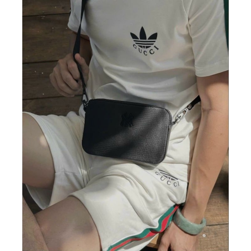 Túi Đeo Chéo MLB Industrial Crossbody Black