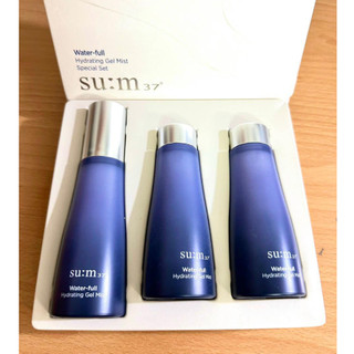 Set Xịt Khoáng Sum Xanh Cấp Ẩm Cấp Nước, Kiềm Dầu, Se Khít Lỗ Chân Lông Su:m37 Water-Full Timeless Water Gel Mist 60ml×3