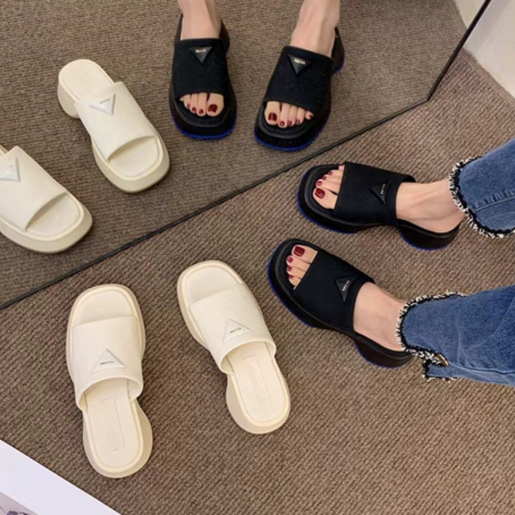 Dép bánh mì bảng ngang PRA.DA đế 5P siêu nhẹ, siêu êm chân