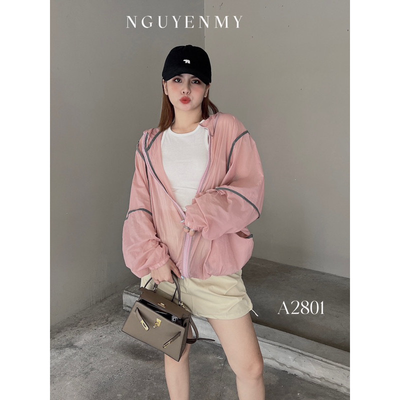 Áo khoát gió chống tia UV
