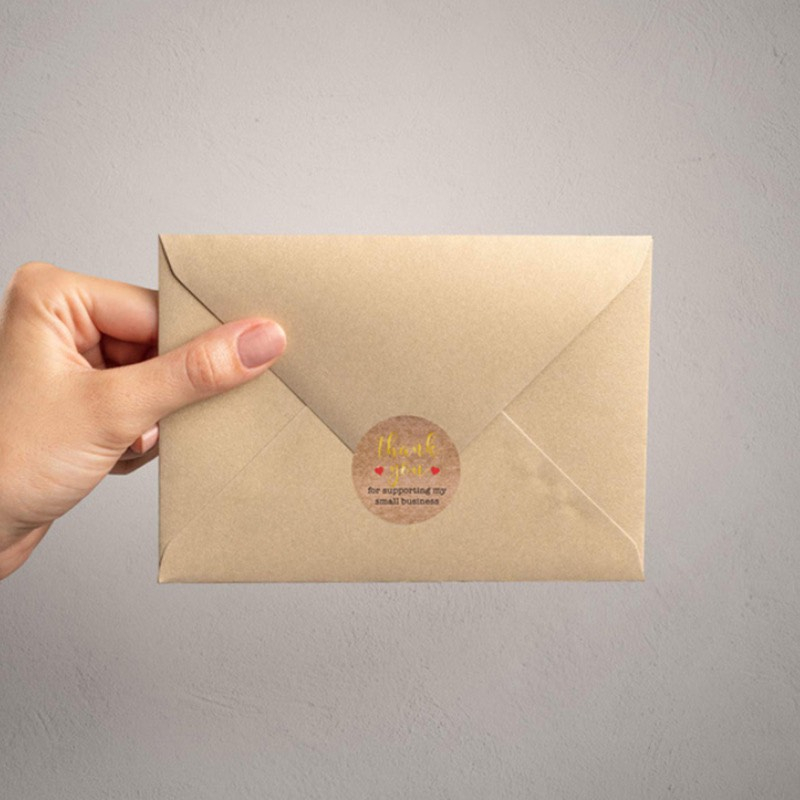 JUL47-STICKER-Tem chữ " Thank you" << Đ.KINH 2.5CM, 500TEM/CUON