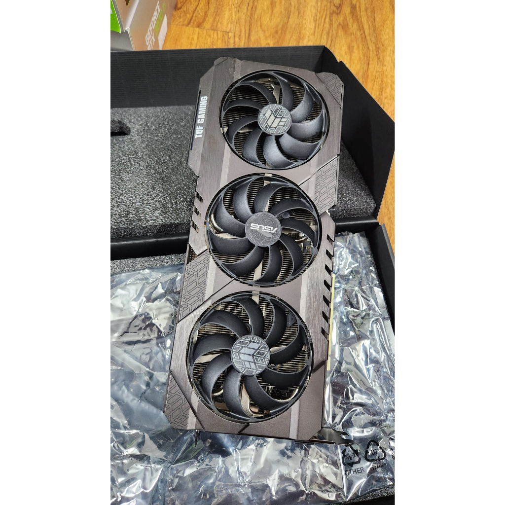 VGA ASUS RTX 3070TI  TUF OC 95% còn BH hãng tháng 3/2025 lỗi 1 đổi 1