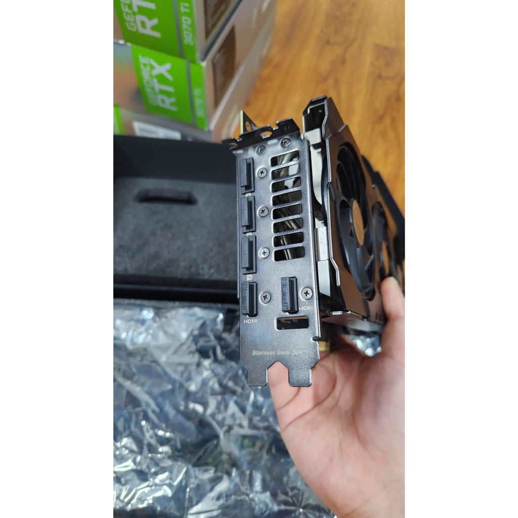 VGA ASUS RTX 3070TI  TUF OC 95% còn BH hãng tháng 3/2025 lỗi 1 đổi 1