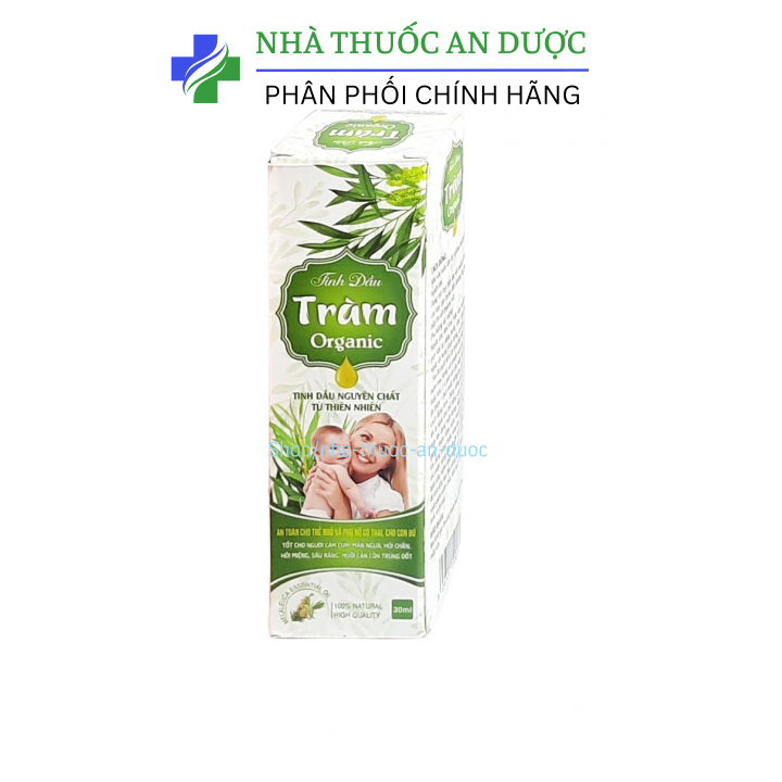 Tinh dầu tràm Organic, dầu tràm giữ ấm cho bé, tránh gió, đuổi muỗi- lọ 30ml