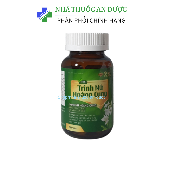 Viên uống Trinh Nữ Hoàng Cung xanh BLGUSA hộp 50 viên