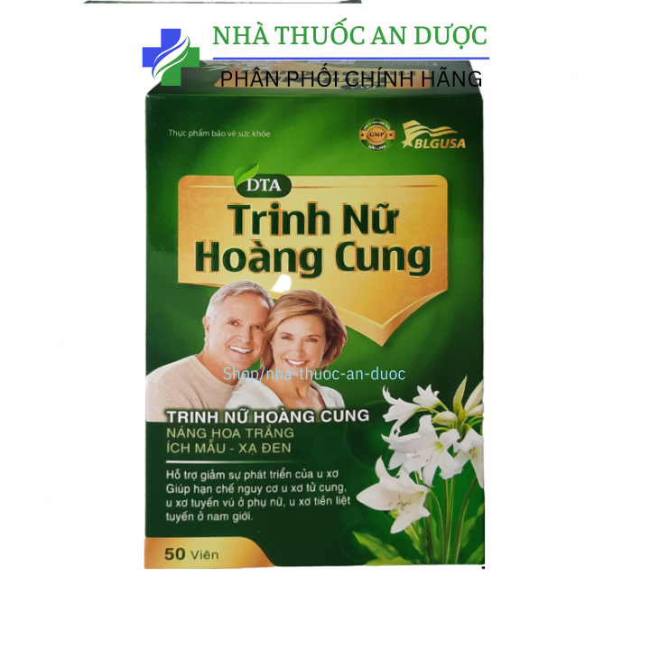 Viên uống Trinh Nữ Hoàng Cung xanh BLGUSA hộp 50 viên