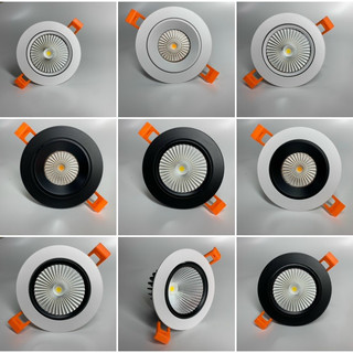 Đèn led âm trần chiếu điểm 7w,12w chip bridgelux - chip led cob siêu sáng