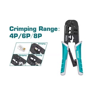 Kìm bấm cáp mạng viễn thông total tmpcn5468r