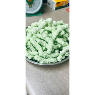 100g bỏng sâu cốm xanh có đường
