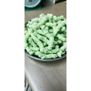 500g  bỏng sâu cốm xanh có đường
