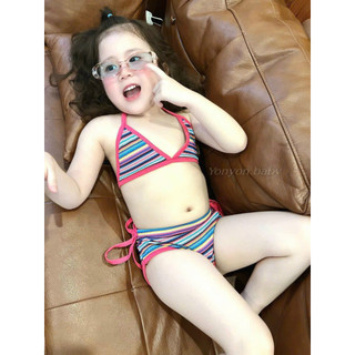 Xả_ set bikini 2 mảnh bé gái