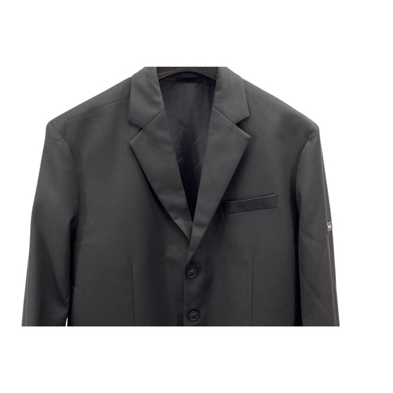 Áo Vest  B a l e n c i a g a  Đen Tay Dài | Likeauth Kèm Quà