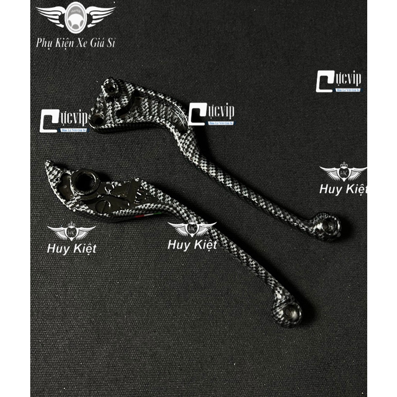 Cặp Tay Thắng Carbon Mod Chữ Rccossrto Gắn Xe Vario 2015 - 2017,  AB 2008 - 2019, Vision 2014 - 2020 6171