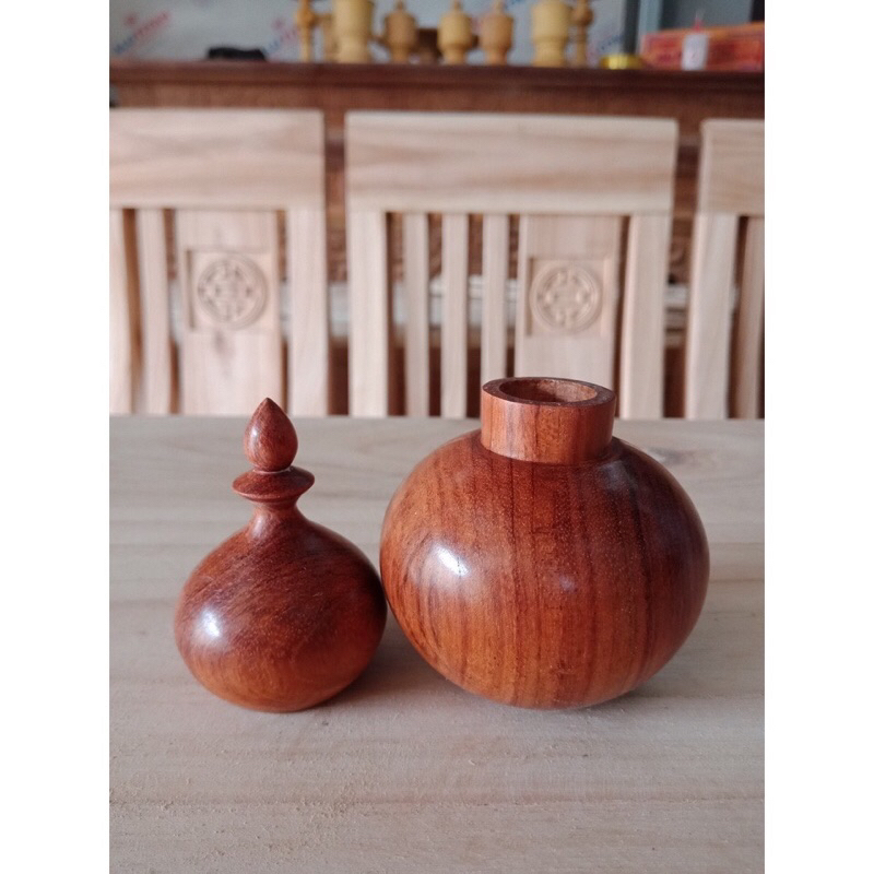 Lọ tăm gỗ hương, tăm hồ lô, tăm khảm trai