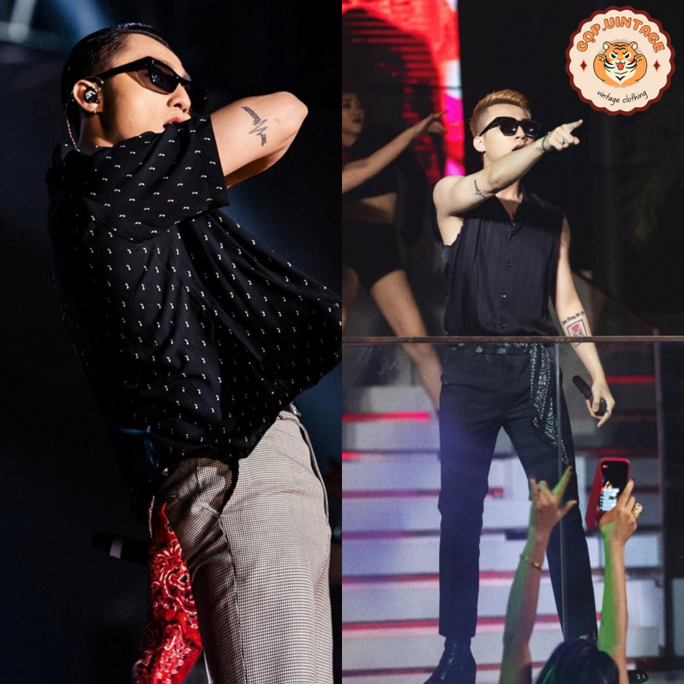 Khăn bandana, khăn mùi xoa,pocket square style,vintage, công sở Nhật,Hàn - secondhand -COB.vintage