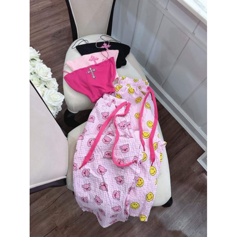 Set suông 2 dây hình dễ thương [ HÀNG CHUẨN ]