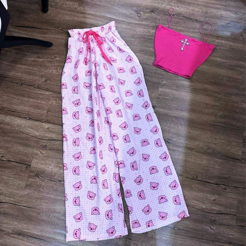 Set suông 2 dây hình dễ thương [ HÀNG CHUẨN ]