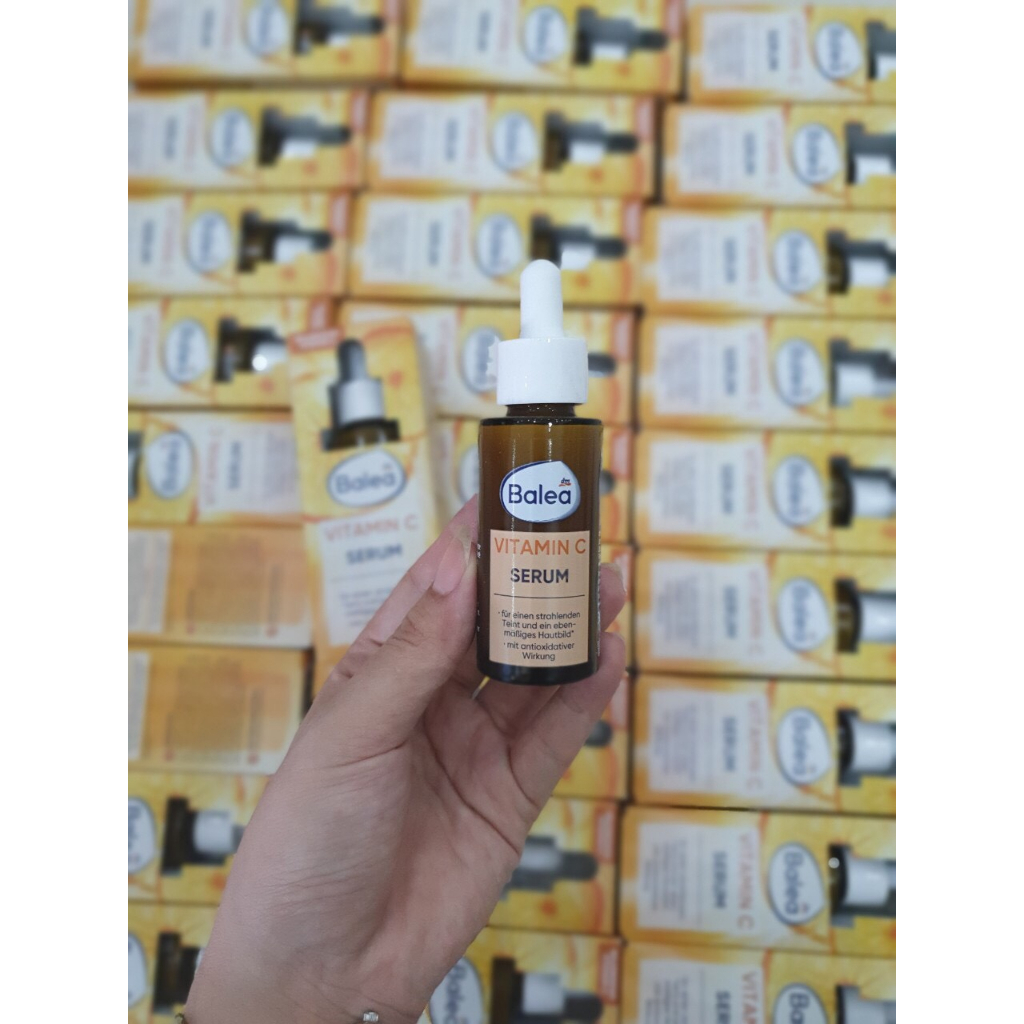 Serum Vitamin C Balea Dưỡng Trắng Da Làm Mờ Thâm Giúp Làn Da Trở Nên Trắng Sáng