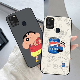 Ốp lưng Samsung a21s in hình shin cậu bé bút chì cute