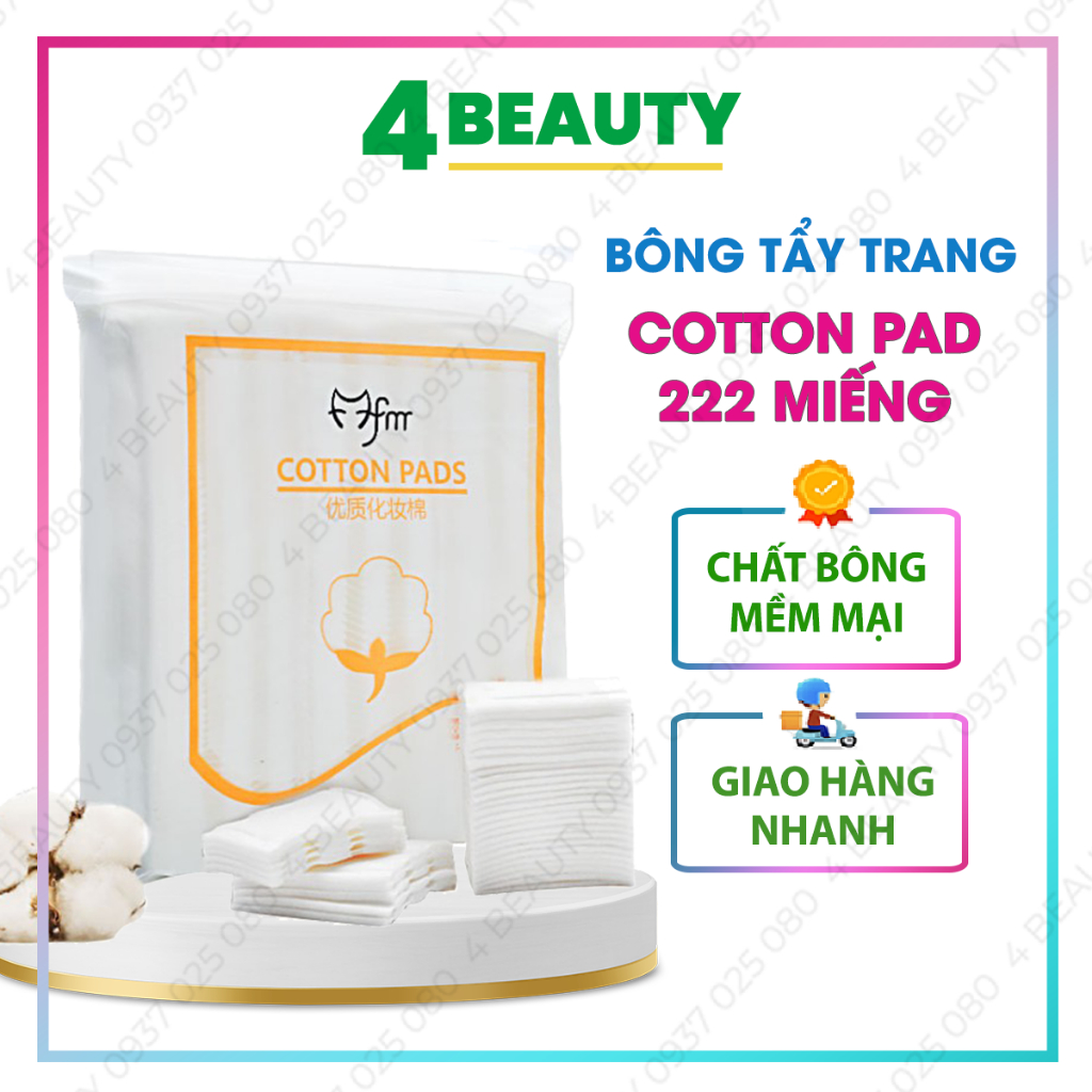 Bông Tẩy Trang Fm Cotton Pads - 222 Miếng