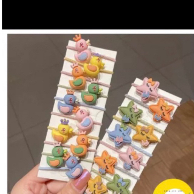 Set 10 dây cột tóc cho bé ( giao ngẫu nhiên )