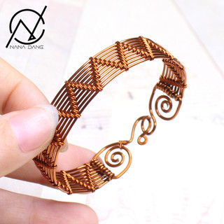 [ CHAKRA LUÂN XA ] Vòng Tay Đồng Uốn Nghệ Thuật
