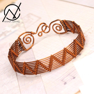 [ CHAKRA LUÂN XA ] Vòng Tay Đồng Uốn Nghệ Thuật
