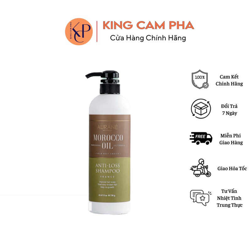 Dầu gội Aurane MOROCCO OIL - ANTI-LOSS SHAMPOO