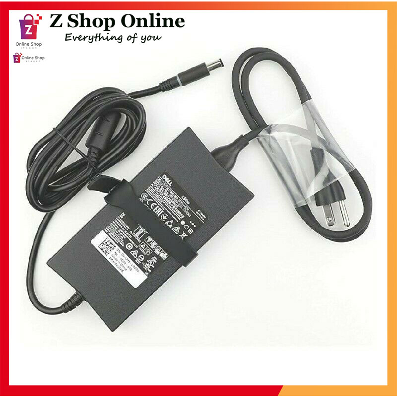 🎁 SẠC Laptop Dell 130w 19,5v x 6.7a) 130W Slim đầu kim nhỏ ( Zin)