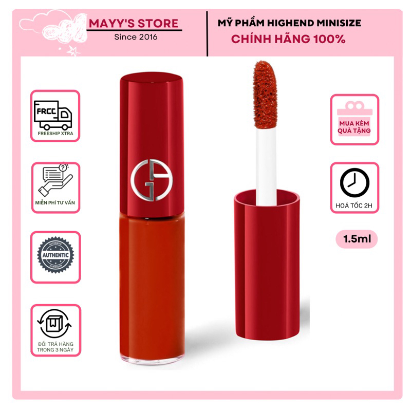 Son Kem GIORGIO ARMANI Rouge D’armani Màu 400 Minisize 1.5ml