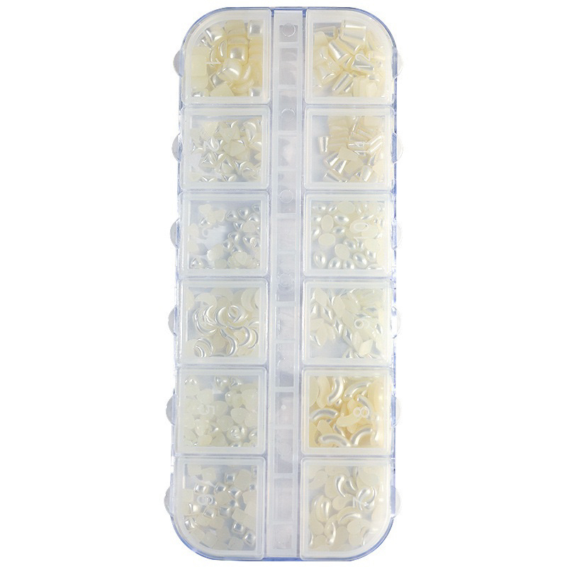 Khay trai mix đủ hình , design móng tay