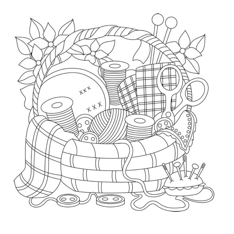 Tranh tĩnh vật Still Life - Set 20 Tờ Tranh Tô Màu A4 A5 Dành Cho Màu Sáp, Màu Chì - TRANH TÔ MÀU COLOR LAND