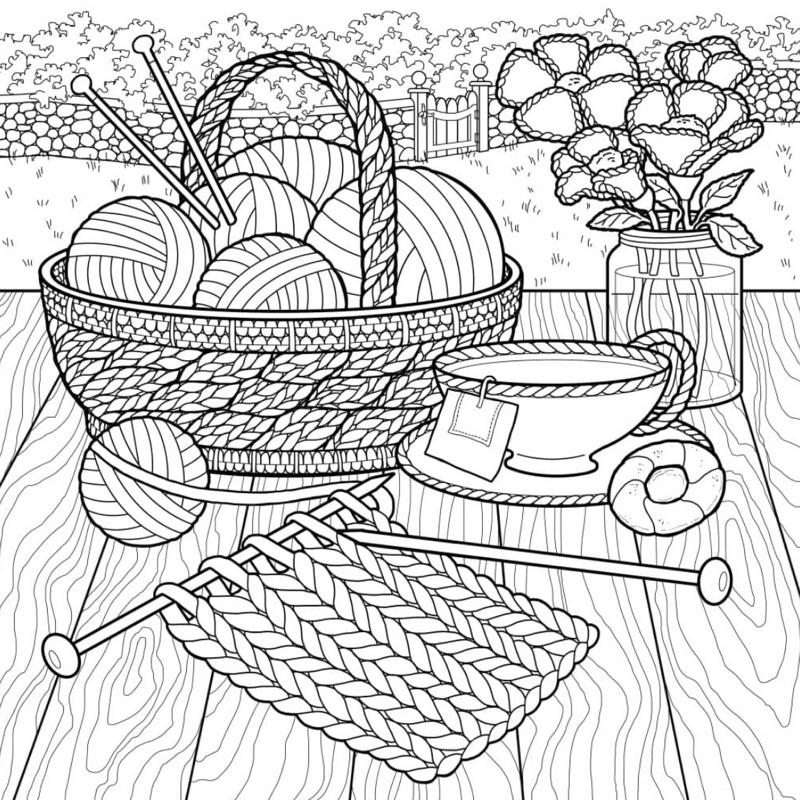 Tranh tĩnh vật Still Life - Set 20 Tờ Tranh Tô Màu A4 A5 Dành Cho Màu Sáp, Màu Chì - TRANH TÔ MÀU COLOR LAND