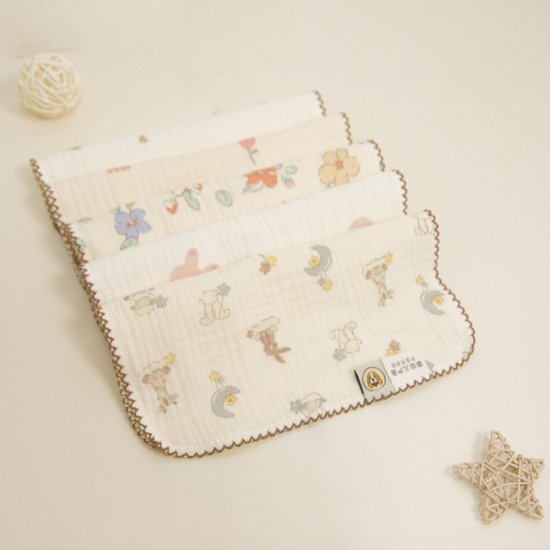 Khăn sữa Muslin 2 lớp cao cấp cho bé kích thước 30x30cm dùng cho trẻ sơ sinh và trẻ nhỏ