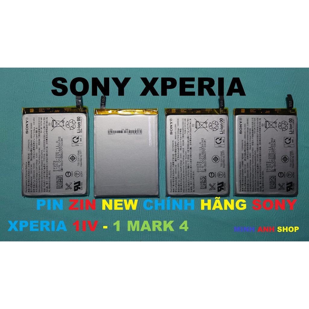 PIN ZIN NEW CHÍNH HÃNG CHO SONY XPERIA 1IV  : XQ-CT44 ; XQ-CT54 ; XQ-CT62 ; XQ-CT72 ; SO-51C ; SOG06 ; A201SO
