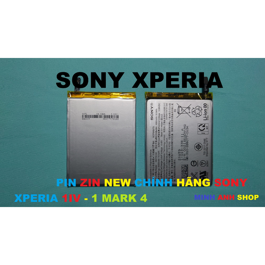 PIN ZIN NEW CHÍNH HÃNG CHO SONY XPERIA 1IV  : XQ-CT44 ; XQ-CT54 ; XQ-CT62 ; XQ-CT72 ; SO-51C ; SOG06 ; A201SO