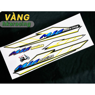 V20BN - BỘ TEM DÁN DÀNH CHO XE MIO MAXIMO