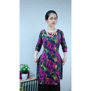 Áo Dài Cách Tân Trung Niên