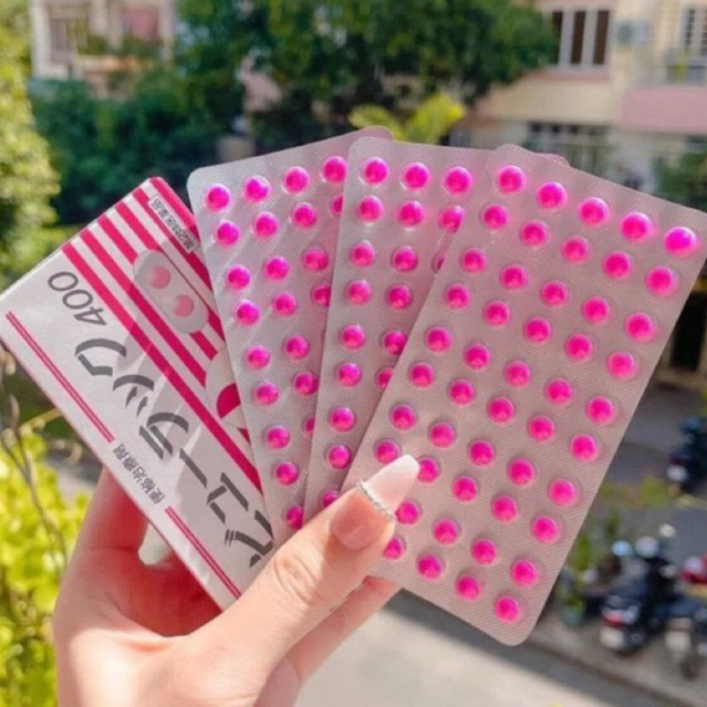 "Có che tên sản phẩm " Viên uống hỗ trợ ngăn ngừa và giảm táo Nhuận Tràng Detox Kokando Nhật Bản vỉ 50 viên