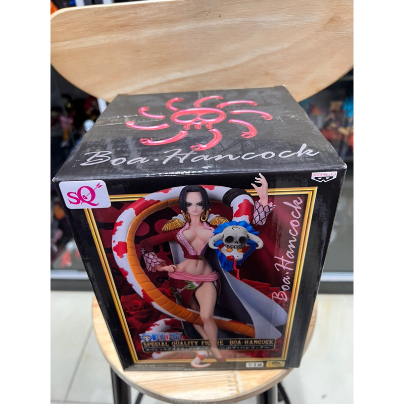 Mô hình one piece hiếm chính hãng banpresto  - boa hancock và rắn SQ