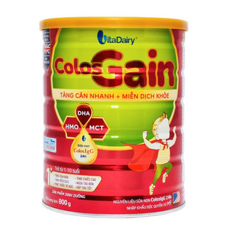 Sữa Colos Gain 2+ 800gr