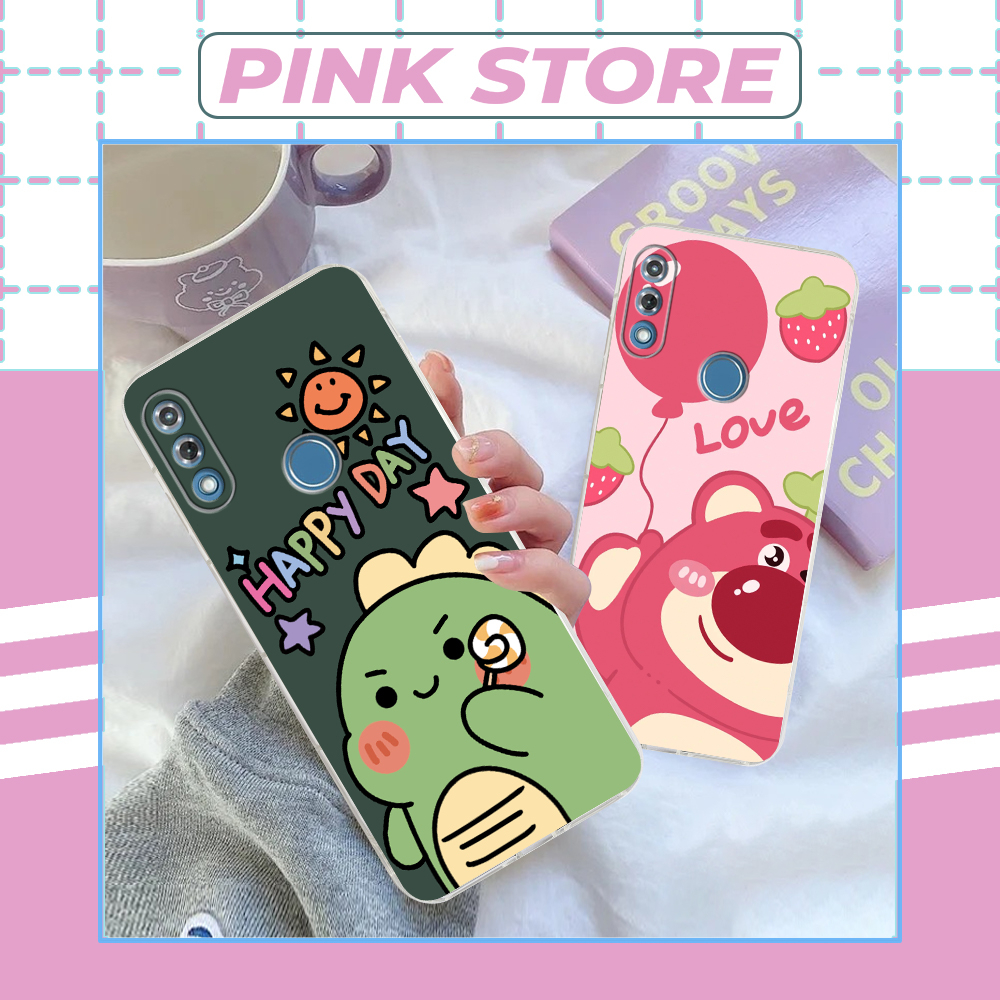 Ốp Vsmart Star 3 / Star 4 / Star3 / Star4 in hình khủng long xanh ,gấu hồng dễ thương