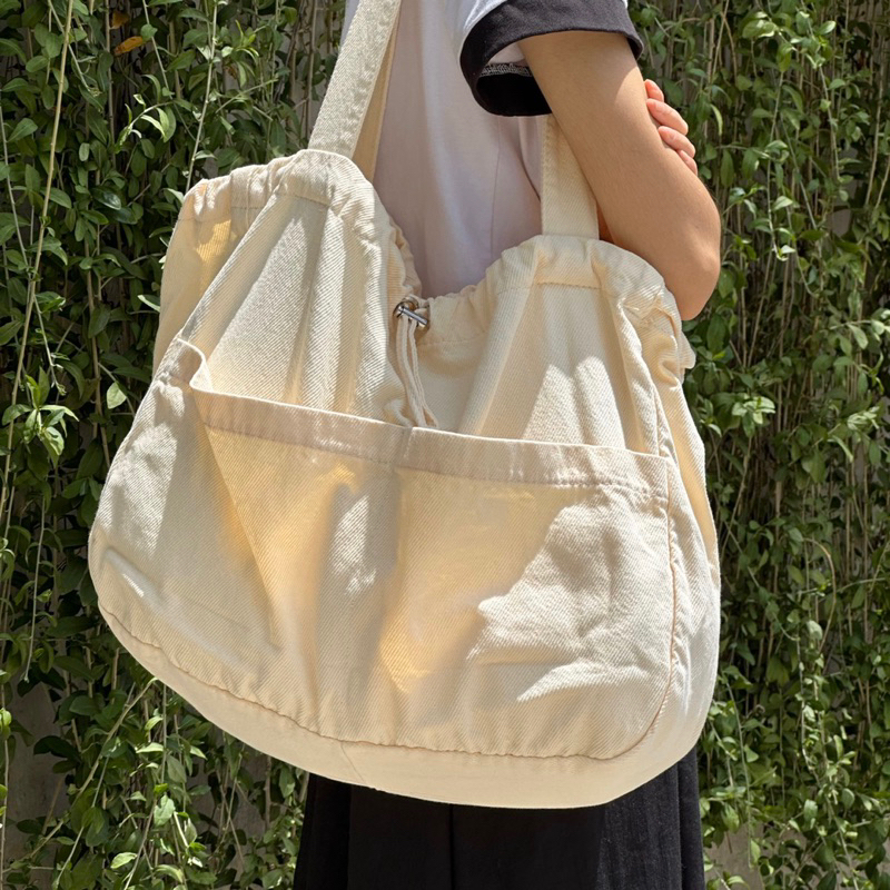 Túi Tote/Túi Đeo Vai Vải Canvas Siêu Rộng BARGE - Couleurbag