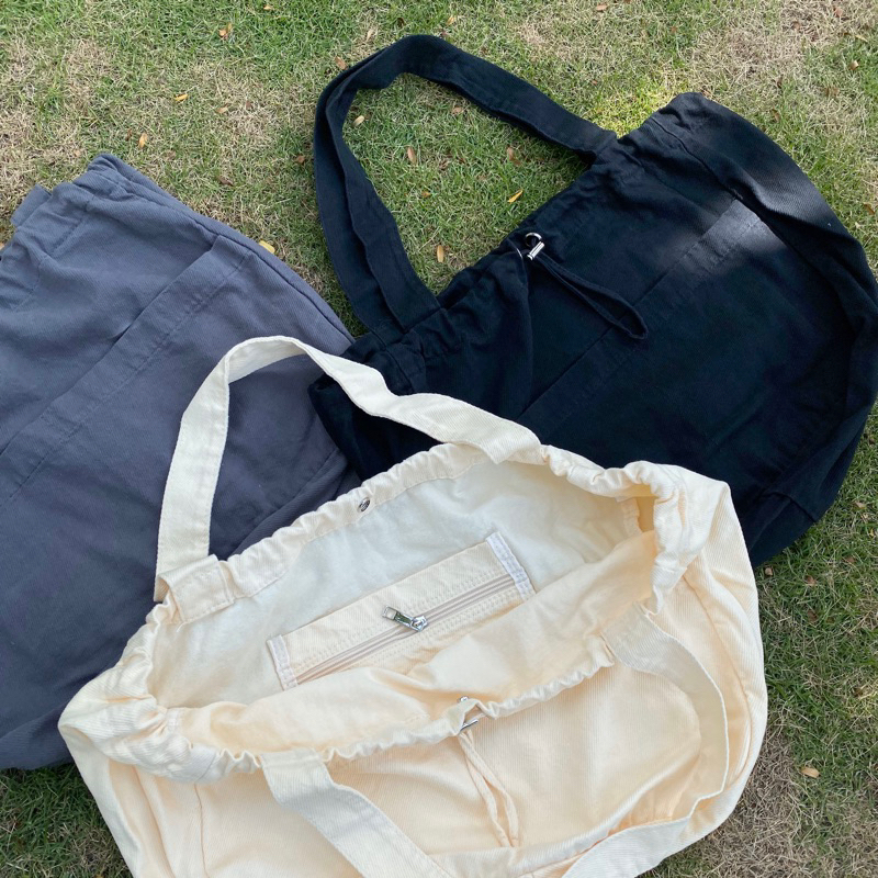 Túi Tote/Túi Đeo Vai Vải Canvas Siêu Rộng BARGE - Couleurbag