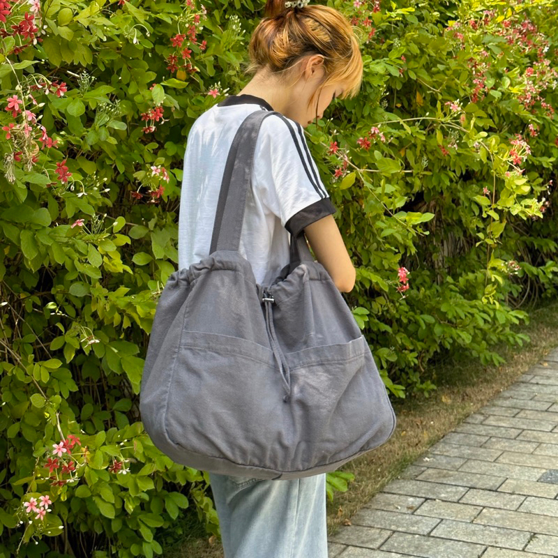 Túi Tote/Túi Đeo Vai Vải Canvas Siêu Rộng BARGE - Couleurbag