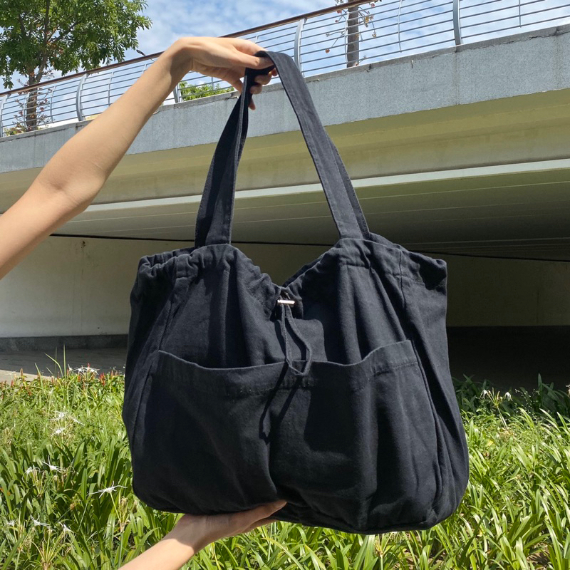 Túi Tote/Túi Đeo Vai Vải Canvas Siêu Rộng BARGE - Couleurbag