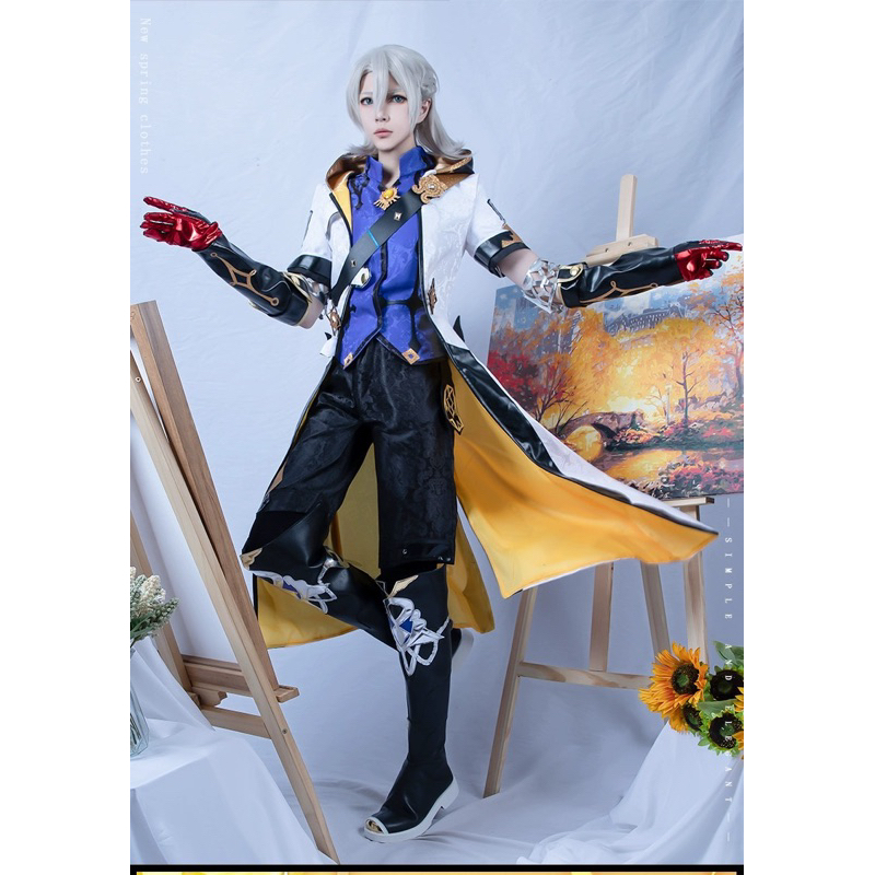 Cosplay Genshin Impact cos Albedo cosplay