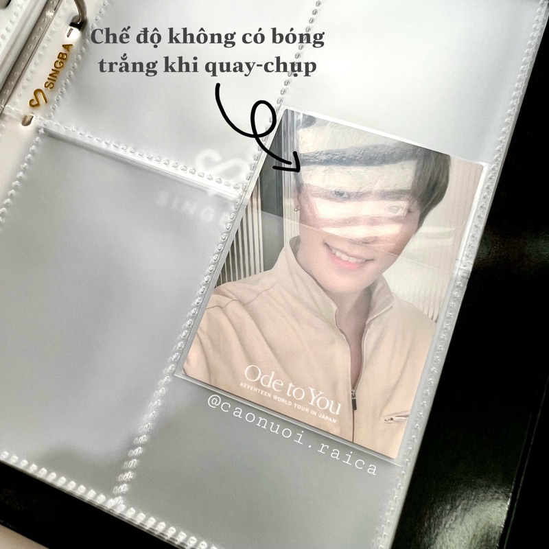 [CÓ SẴN] SHEET PP MATTE SINGBA LƯU TRỮ ẢNH - Cáo nuôi rái cá