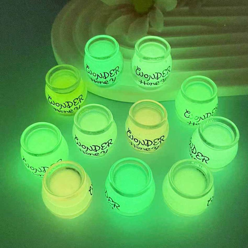 Charm phát sáng chai nước mini làm slime, đồ handmade, phụ kiện trang trí, phụ kiện búp bê